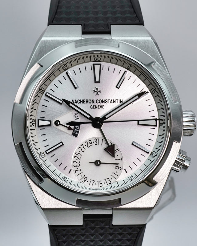 Vacheron Constantin 7900V Overseas Dual Time with Silver Dial