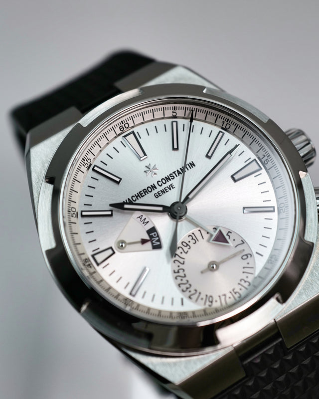 Vacheron Constantin 7900V Overseas Dual Time with Silver Dial