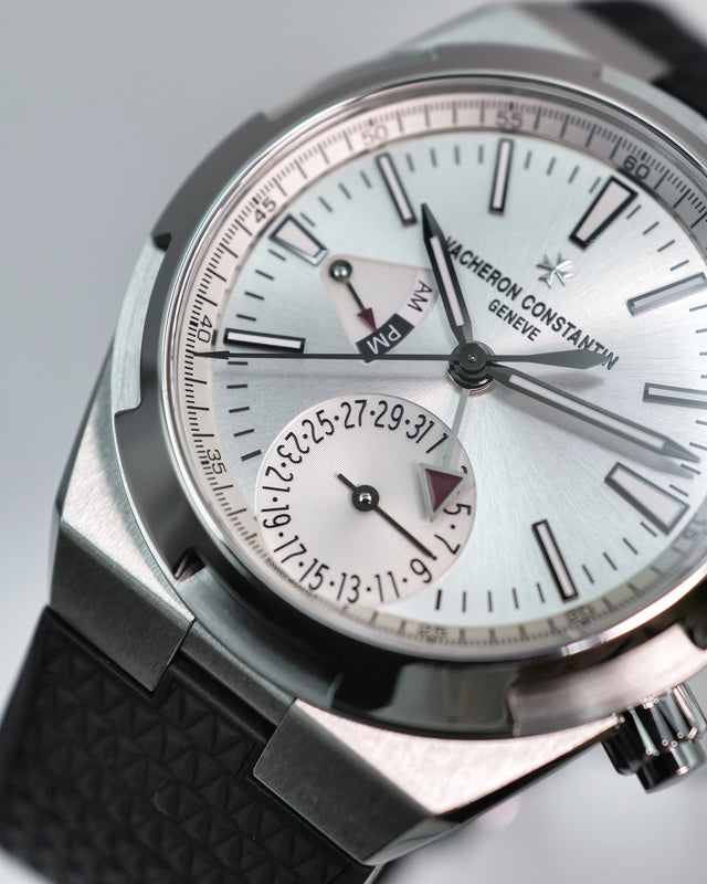 Vacheron Constantin 7900V Overseas Dual Time with Silver Dial