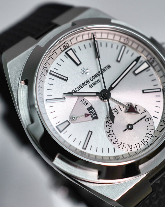 Vacheron Constantin 7900V Overseas Dual Time with Silver Dial