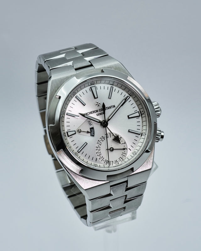 Vacheron Constantin 7900V Overseas Dual Time with Silver Dial