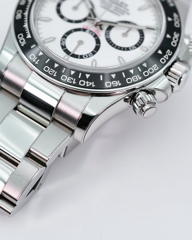 Rolex 126500LN "Panda" Cosmograph Daytona with White Dial