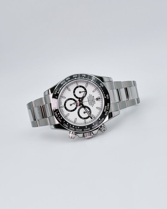 Rolex 126500LN "Panda" Cosmograph Daytona with White Dial