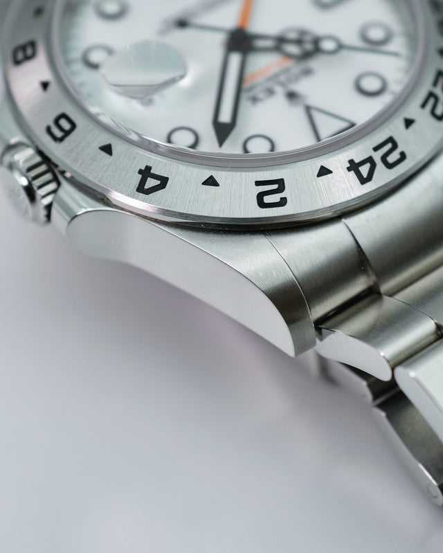 Rolex 226570 Explorer II with White Dial
