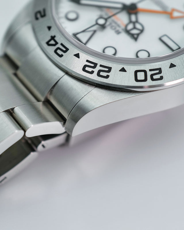 Rolex 226570 Explorer II with White Dial