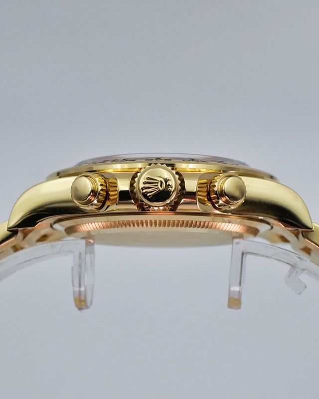 Rolex 126508 Cosmograph Daytona 18K Yellow Gold with Black and Gold Dial
