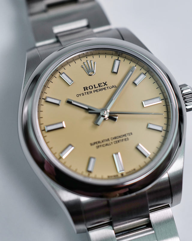 Rolex 277200 Oyster Perpetual 31 with Beige Dial