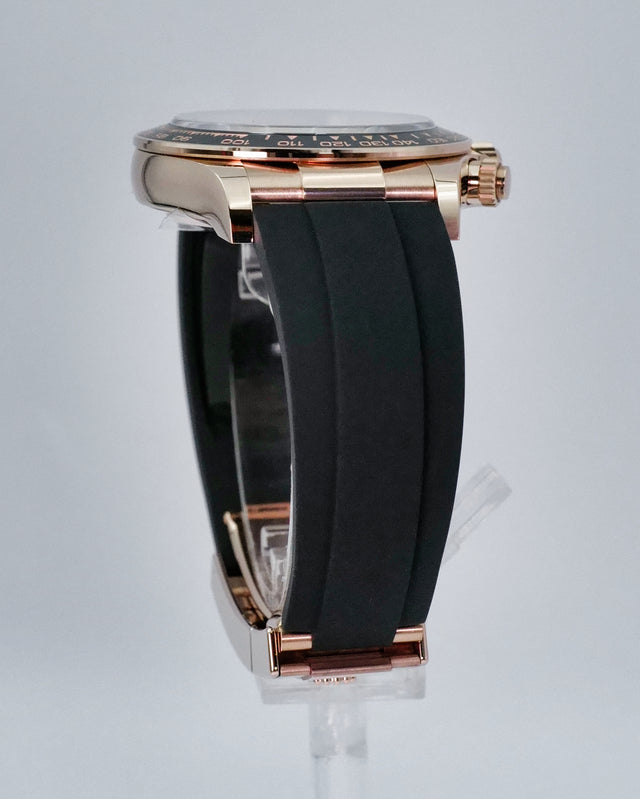 Rolex 126515LN Cosmograph Daytona 18K Rose Gold with Sundust and Bright Black Dial