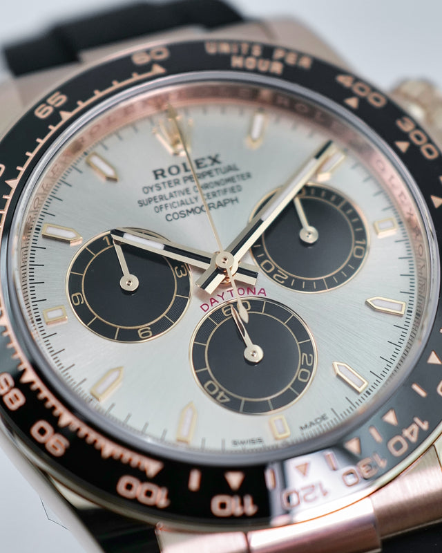 Rolex 126515LN Cosmograph Daytona 18K Rose Gold with Sundust and Bright Black Dial