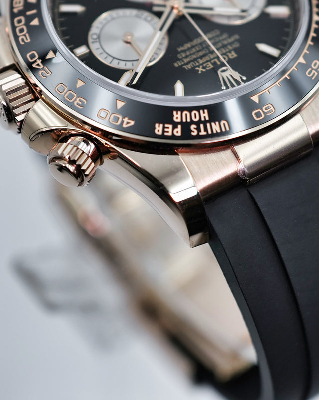 Rolex 126515LN Cosmograph Daytona 18K Rose Gold with Black Dial
