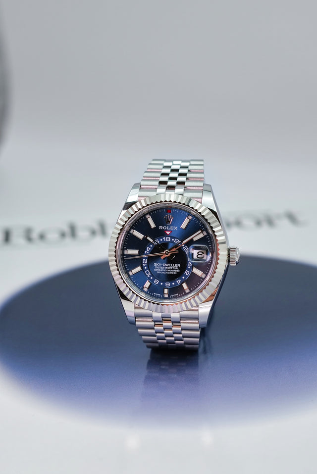 Rolex 326934 Sky-Dweller with Blue Dial on Jubilee