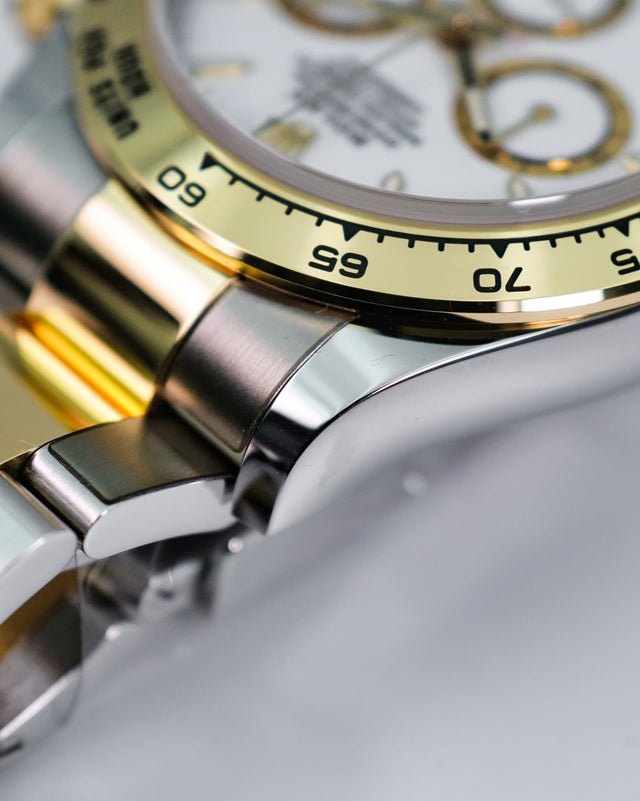 Rolex 126503 Cosmograph Daytona 18K/Stainless Steel with White Dial