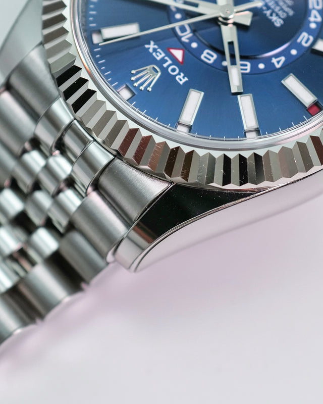 Rolex 336934 Sky-Dweller with Blue Dial on Jubilee