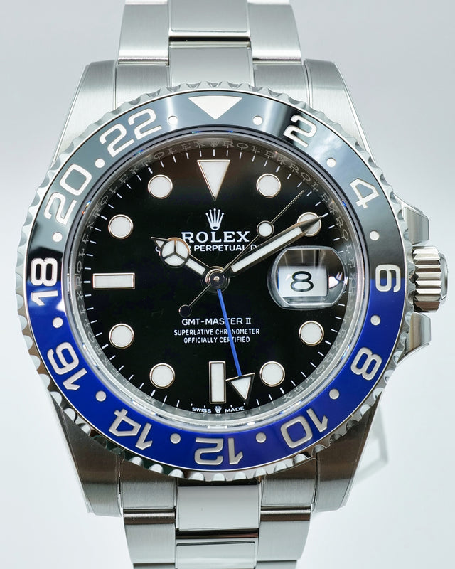 Rolex 126710BLNR GMT Master II on Oyster