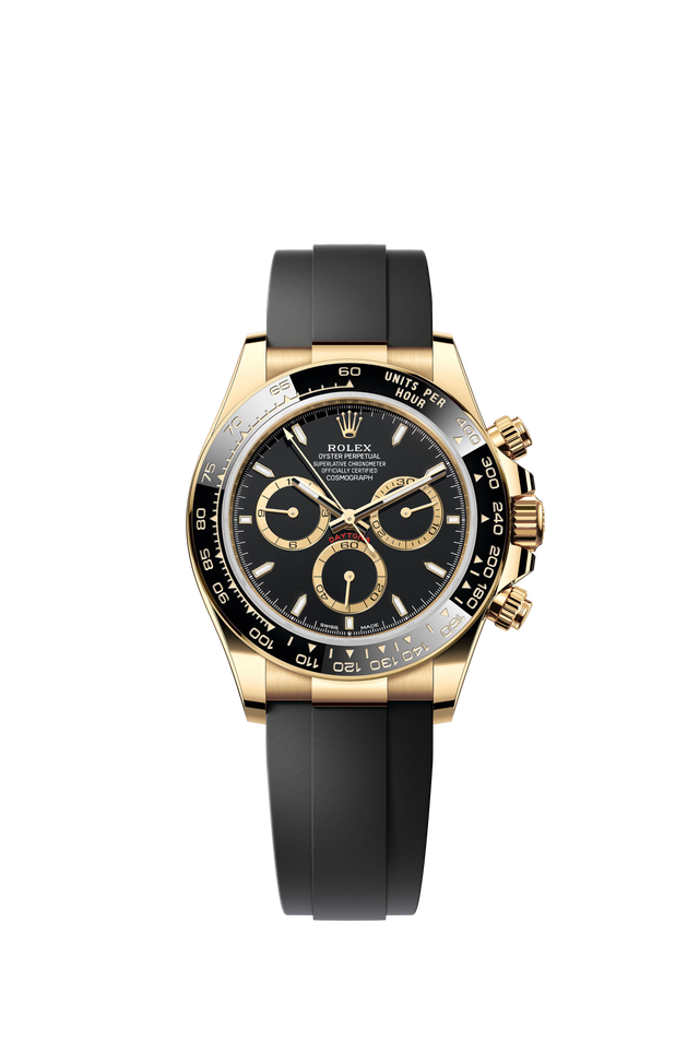 Rolex 126518LN Cosmograph Daytona 18K Yellow Gold with Black Dial