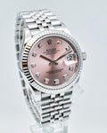 Rolex 278274 Datejust 31 with Pink Diamond Dial on Jubilee