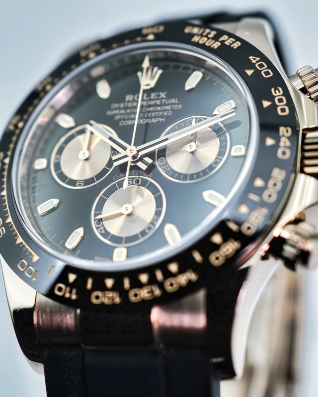 Rolex 116515LN Cosmograph Daytona 18K Rose Gold with Black Dial