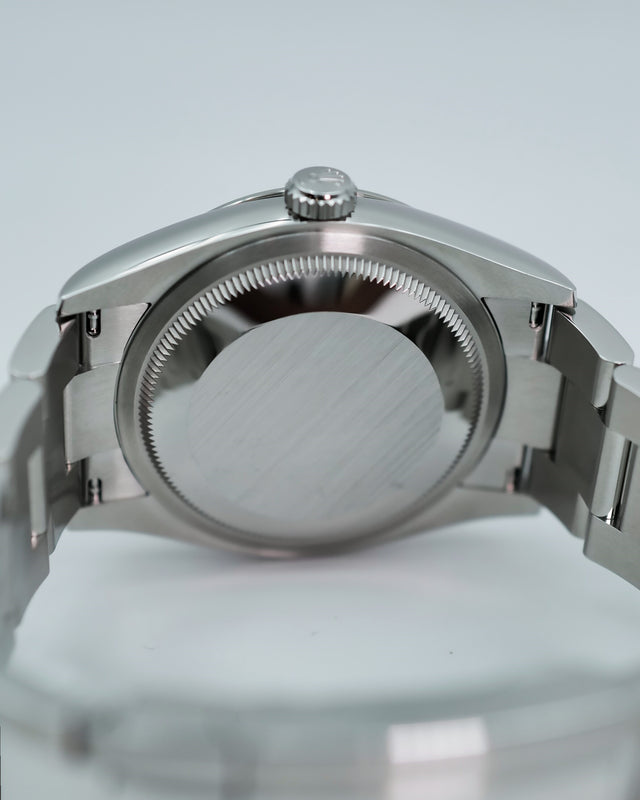 Rolex 126234 Datejust with Olive Green Palm Motif Dial on Oyster