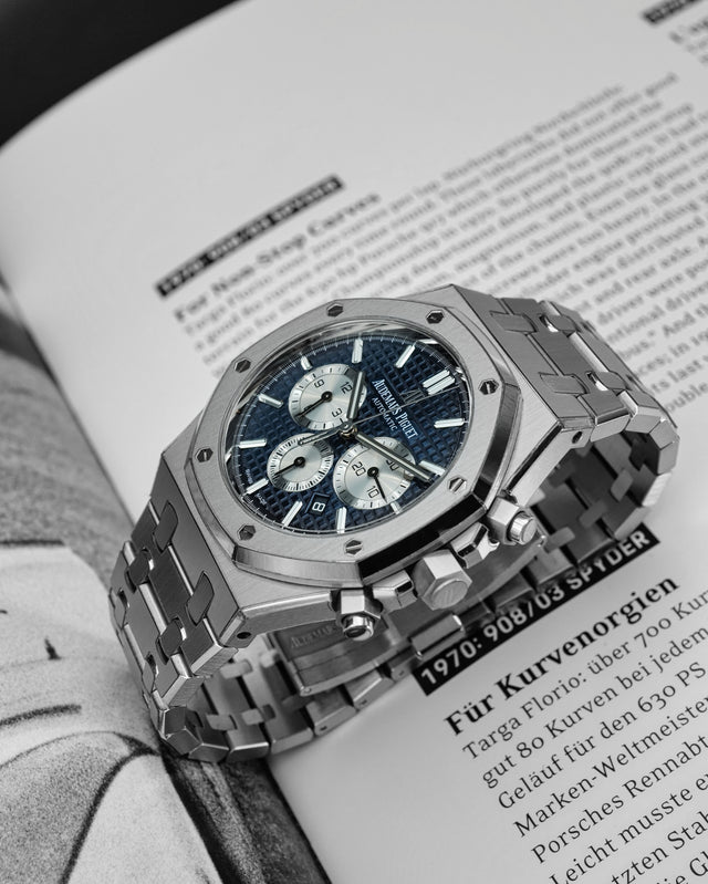 Audemars Piguet 26331ST Royal Oak Chronograph with Blue Dial