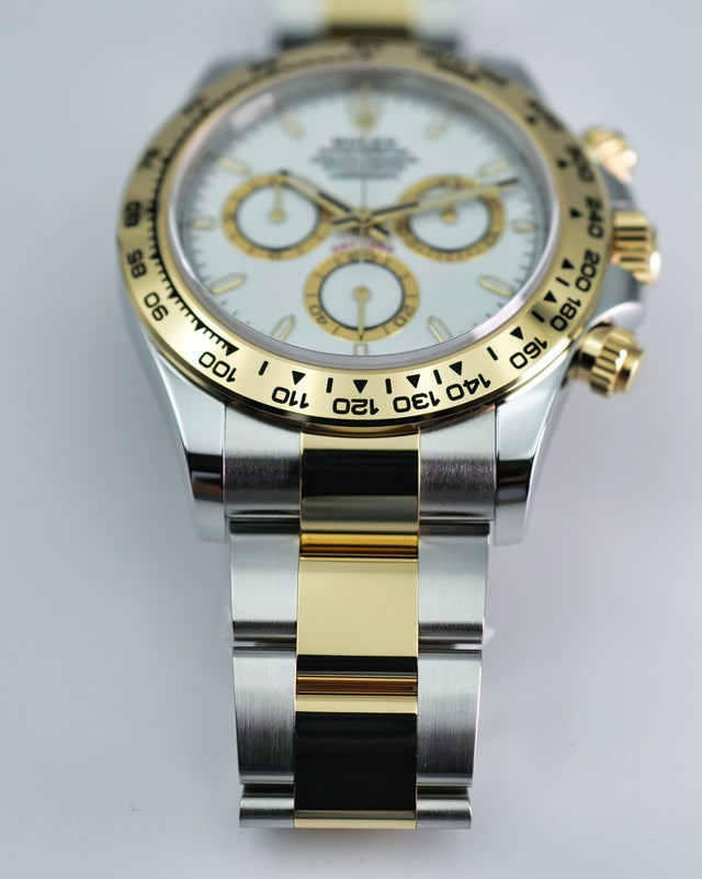 Rolex 126503 Cosmograph Daytona 18K/Stainless Steel with White Dial