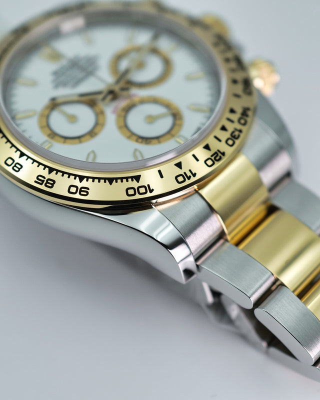 Rolex 126503 Cosmograph Daytona 18K/Stainless Steel with White Dial