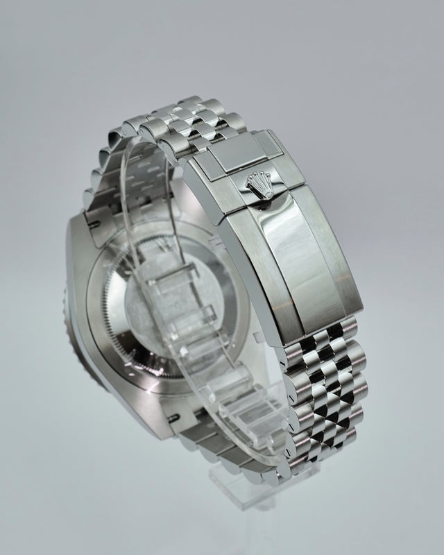 Rolex 126710GRNR GMT Master II on Jubilee