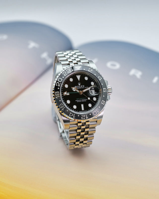 Rolex 126710GRNR “Bruce Wayne" GMT Master II on Jubilee