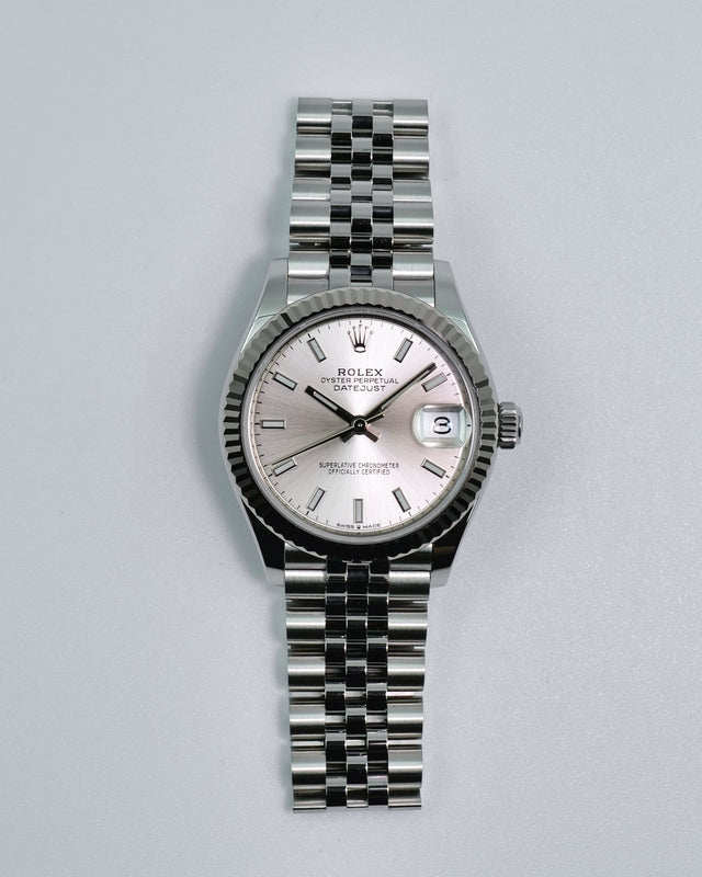Rolex 278274 Datejust 31 with Silver Dial on Jubilee