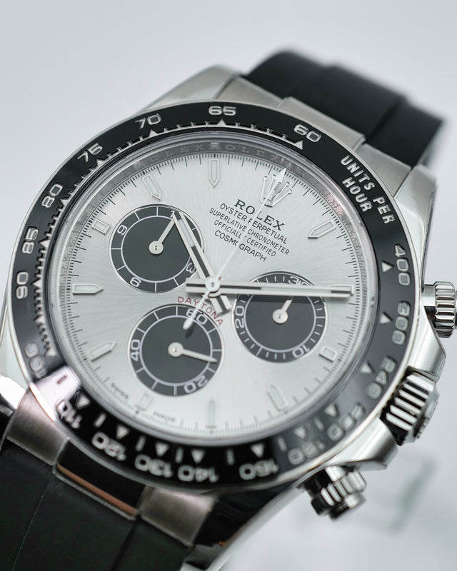 Rolex 126519LN Cosmograph Daytona 18K White Gold with Grey Dial