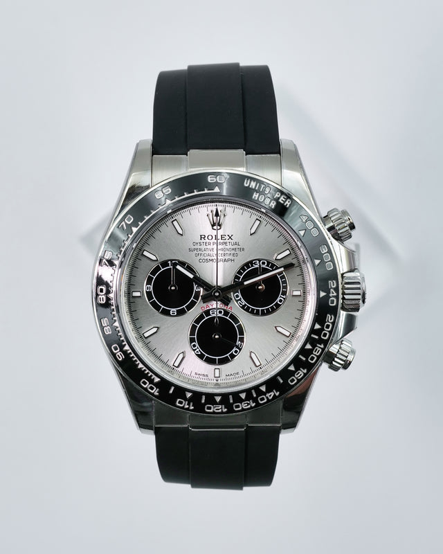 Rolex 126519LN Cosmograph Daytona 18K White Gold with Grey Dial