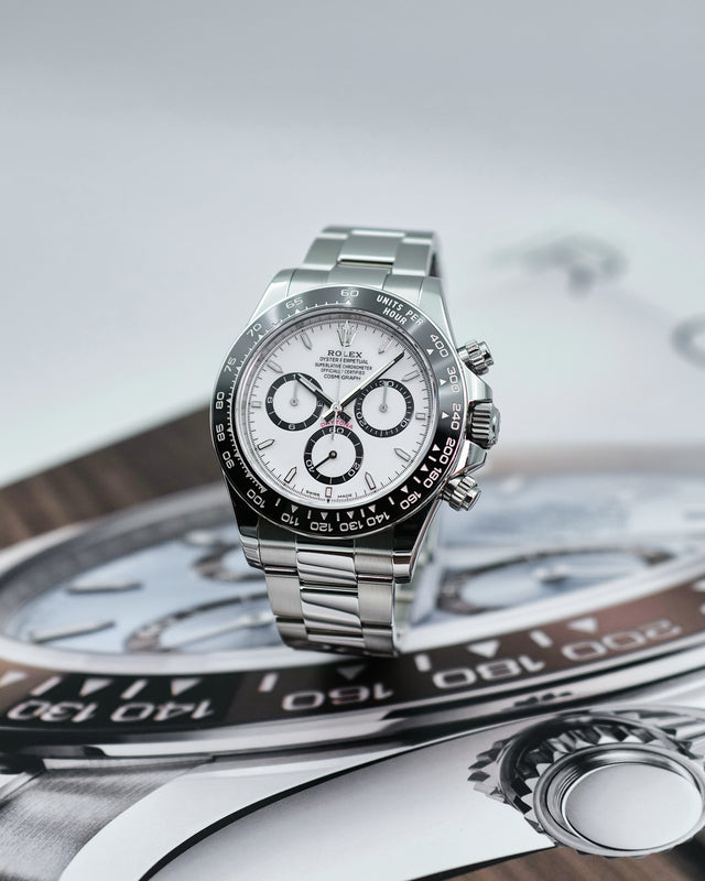 Rolex 126500LN "Panda" Cosmograph Daytona with White Dial