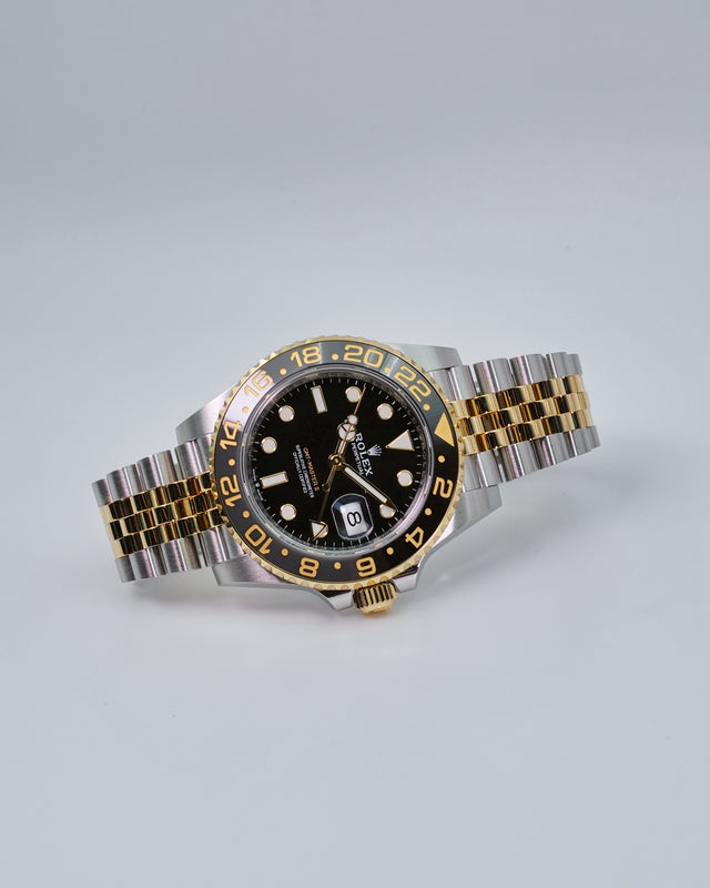 Rolex 126713GRNR GMT Master II 18K/SS on Jubilee
