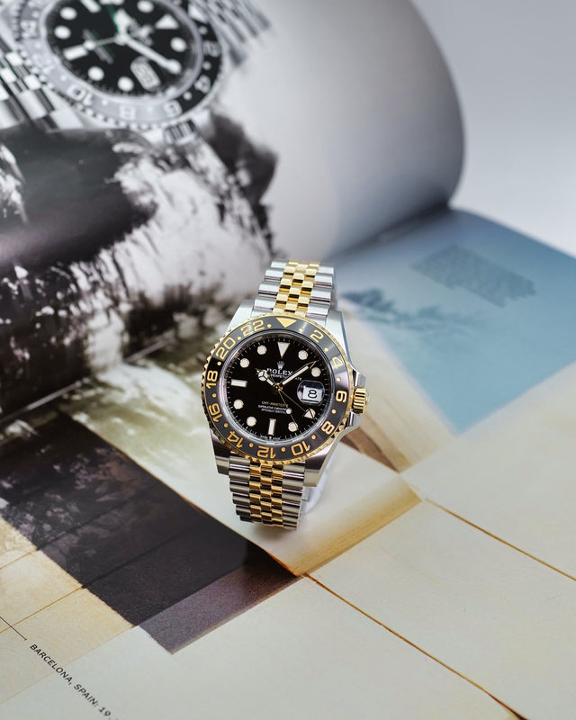 Rolex 126713GRNR "Zombie" GMT Master II 18K/SS on Jubilee