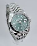 Rolex 126300 Datejust 41 with Mint Green Dial on Jubilee