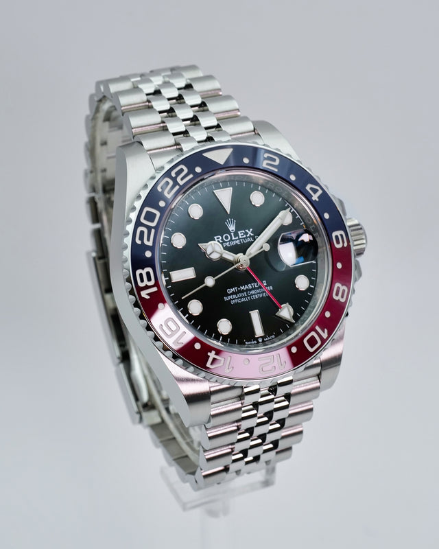 Rolex 126710BLRO GMT Master II on Jubilee