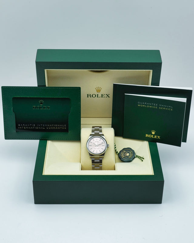 Rolex 277200 Oyster Perpetual 31 with Pink Dial
