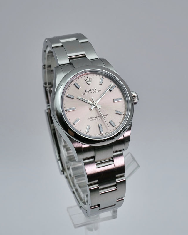 Rolex 277200 Oyster Perpetual 31 with Pink Dial