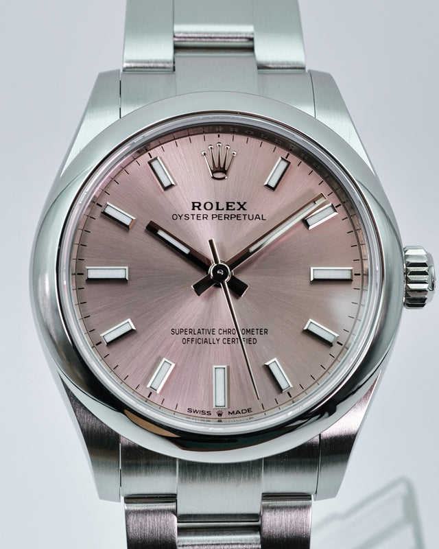 Rolex 277200 Oyster Perpetual 31 with Pink Dial