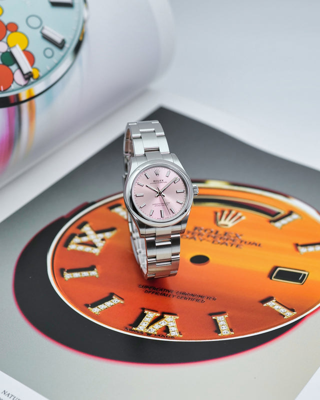 Rolex 277200 Oyster Perpetual 31 with Pink Dial