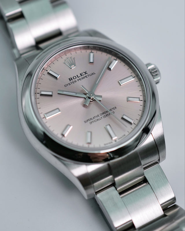 Rolex 277200 Oyster Perpetual 31 with Pink Dial