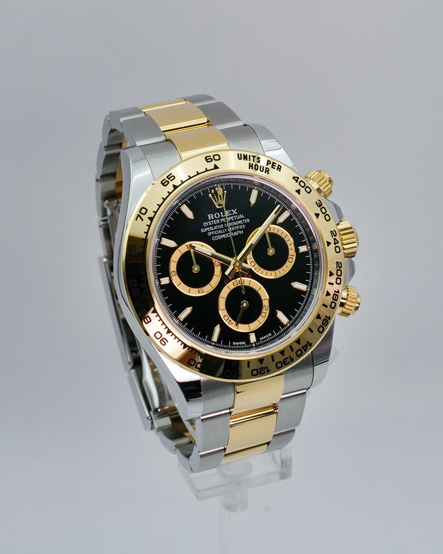 Rolex 126503 Cosmograph Daytona 18K/Stainless Steel with Black Dial