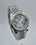 Rolex 126334 Datejust 41 with Slate Roman Dial on Jubilee
