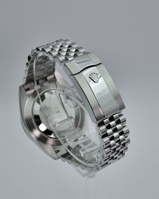 Rolex 126334 Datejust 41 with Slate Roman Dial on Jubilee
