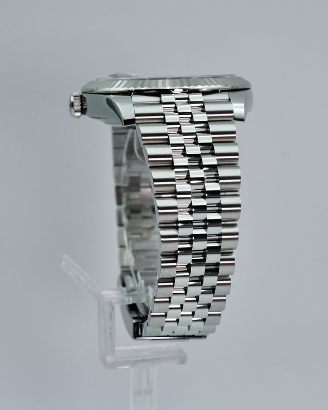 Rolex 126334 Datejust 41 with Blue Dimond Dial on Jubilee