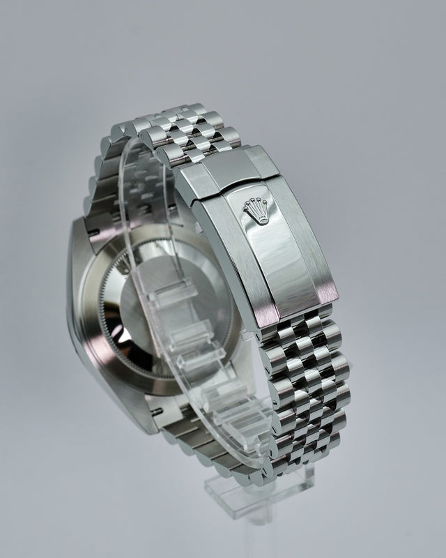 Rolex 126334 Datejust 41 with Blue Dimond Dial on Jubilee