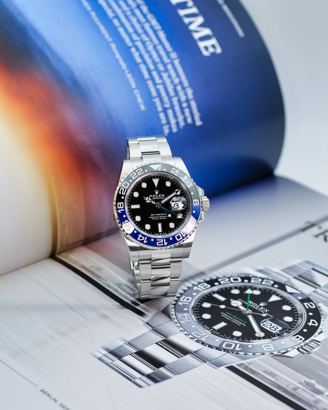 Rolex 126710BLNR GMT Master II on Oyster