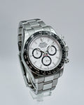 Rolex 126500LN "Panda" Cosmograph Daytona with White Dial
