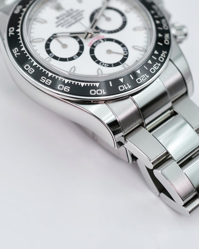 Rolex 126500LN "Panda" Cosmograph Daytona with White Dial
