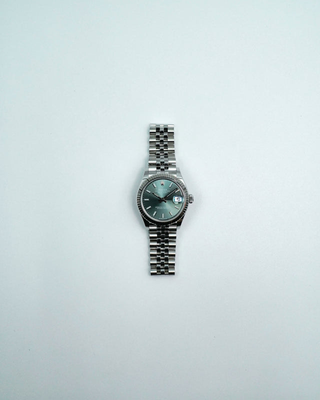 Rolex 278274 Datejust 31 with Mint Green Dial on Jubilee