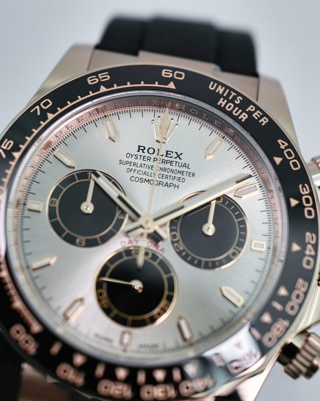 Rolex 126515LN Cosmograph Daytona 18K Rose Gold with Sundust and Bright Black Dial
